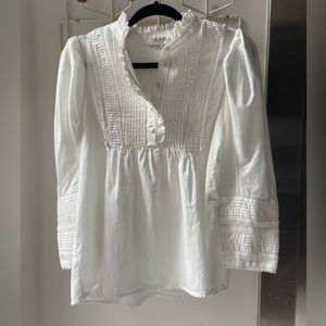 White size 6 SEA blouse